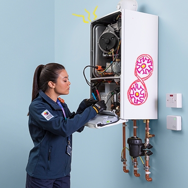 Bord gais boiler online service